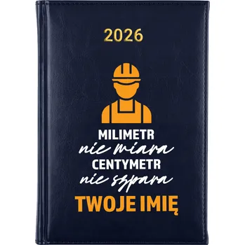 Kalendář Knižkový kalendář 2026 A5 FunnyCase modrý