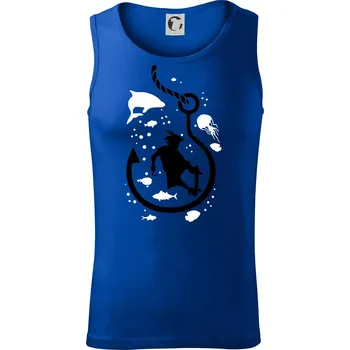 Pánská móda Skaterhook - Tílko pánské Core - S ( Královská modrá )