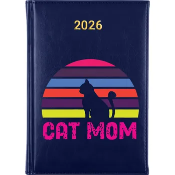 Kalendář Knižní kalendář 2026 A5 modrý