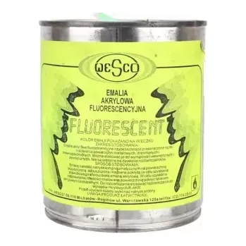 Lak na dřevo WESCO Paint Fluorescent Green - Lak fluorescenční zelená 1L