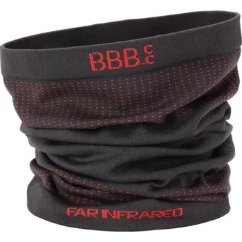 Nákrčník BBB Cyklistický nákrčník - NECKWARMER - červená/černá UNI