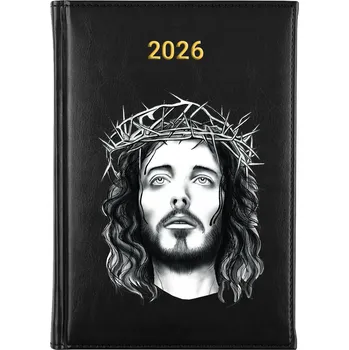 Kalendář Knižkový kalendář 2026 A5 černý