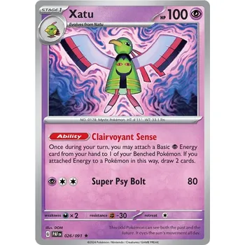 Sběratelská karetní hra Xatu 026/091- Paldean Fates Typ karty: Holo