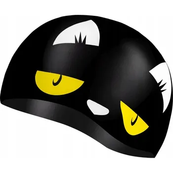 Plavecká čepice pro děti Silikonová Aqua Speed černá