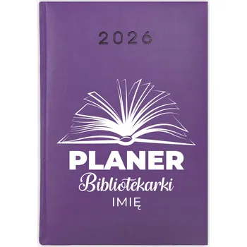 Kalendář Knihový kalendář 2026 A5 fialový