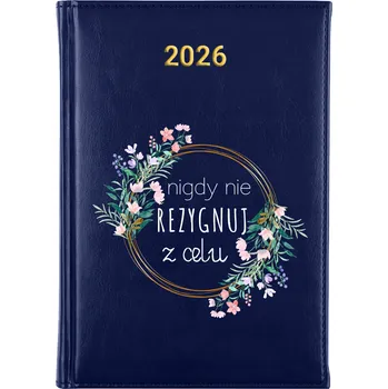 Kalendář Knižní kalendář 2026 A5 modrý