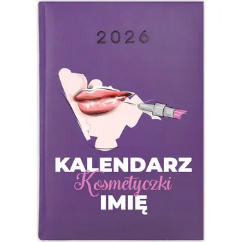 Kalendář Knihový kalendář 2026 A5 fialový