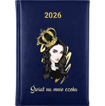 Kalendář Knižní kalendář 2026 A5 modrý