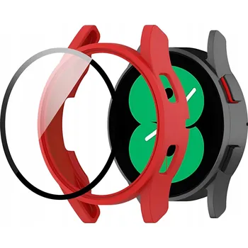 Pouzdro na mobilní telefon POUZDRO + SKLO PRO SAMSUNG GALAXY WATCH 4 5 44MM