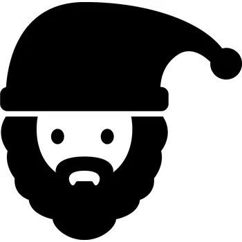 Samolepicí dekorace na vozidlo Samolepka na auto Mikuláš 4V