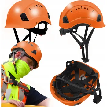 Pracovní přilba Ochranná Přilba ABS Pracovní Průmyslová BOZP Pro Práci Se Závěsným Systémem a Páskem