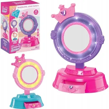 Zrcadlo OSVĚTLENÉ ZRCADLO TOALETKA SE ZVUKEM