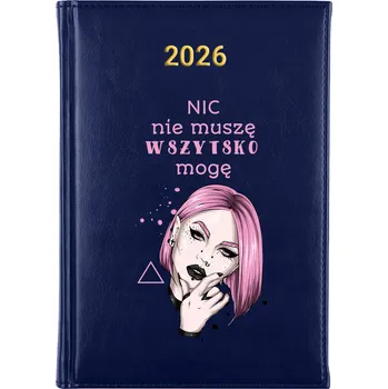 Kalendář Knižní kalendář 2026 A5 modrý