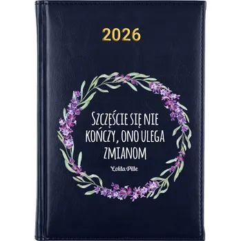 Kalendář Knižkový kalendář 2026 A5 FunnyCase modrý