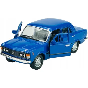 autíčko WELLY FIAT 125P VELKÝ FIAT MODRÝ 1:34 LEGENDY PRL NOVÝ MODEL KOVOVÝ 42399