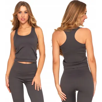 Podprsenka Moraj dámské tílko šedé, střih boxerka, velikost L/XL