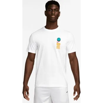 Pánské tričko Nike TEE ICON F25 basketbalové tričko - 0 - bílá - L