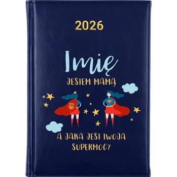 Kalendář Knižní kalendář 2026 A5 modrý