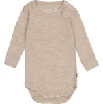 Dětské merino body "Light Beige" Lillelam VELIKOST: 92/2 roky