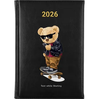 Diář Knižkový kalendář 2026 A5 černý