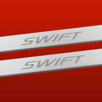autokoberec SUZUKI SWIFT MK4 3 prahové lišty, matný povrch, nerezová ocel 304