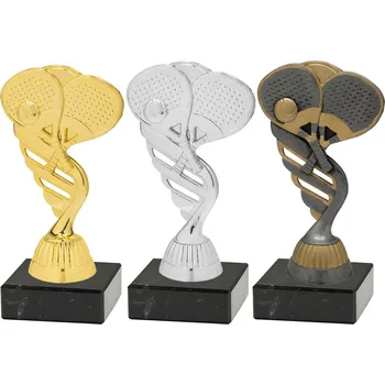 Soška - PADEL - M/P484 Výška trofeje: Soška bronzová - výška 15cm