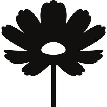 Samolepicí dekorace na vozidlo Samolepka na auto květina stonek