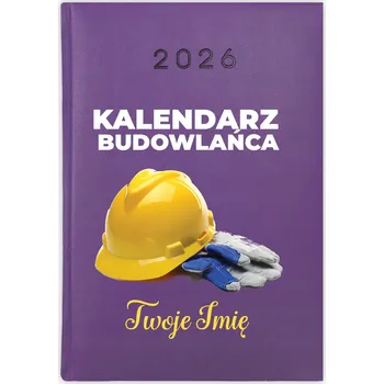Kalendář Knihový kalendář 2026 A5 fialový