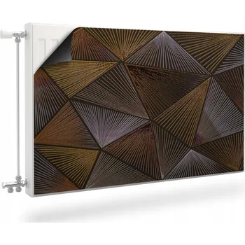 Obraz Magnetická podložka na radiátor, kryt na topení 110 x 60 cm hnědá