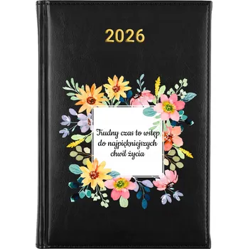 Kalendář Knižkový kalendář 2026 A5 černý