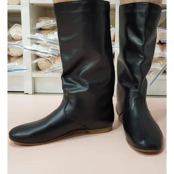 Pánská sálová obuv Club dance,Holínky s plnou podrážkou H2.FULL, černá 42