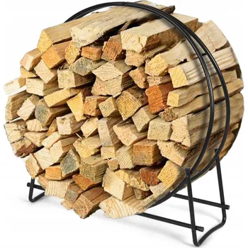 Stojan na dřevo Costway kovový