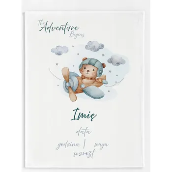 Dětská deka Dečka Ferocity 80 x 120 cm modrá