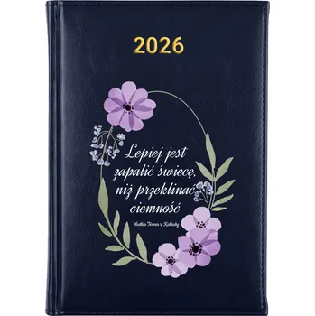 Kalendář Knižkový kalendář 2026 A5 FunnyCase modrý