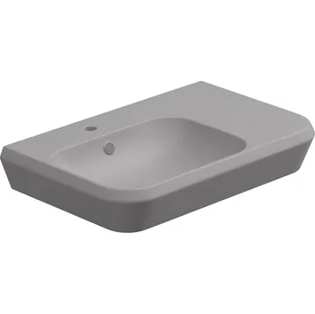 Umyvadlo Umyvadlo Cruise, keramické, fumo matné, 80x48 cm, CRLAVBW80038