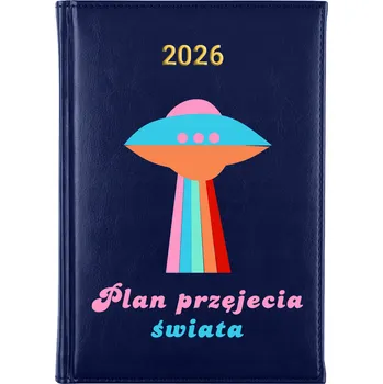 Kalendář Knižní kalendář 2026 A5 modrý