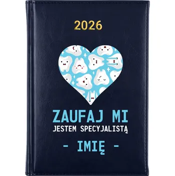 Kalendář Knižkový kalendář 2026 A5 FunnyCase modrý