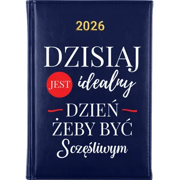 Kalendář Knižní kalendář 2026 A5 modrý