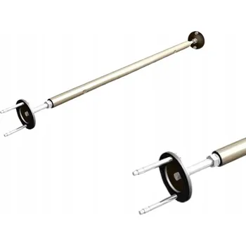 Hrazda na shyby Kometa DSK VEL.01.02 100–150 cm stříbrná