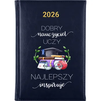 Kalendář Knižkový kalendář 2026 A5 FunnyCase modrý