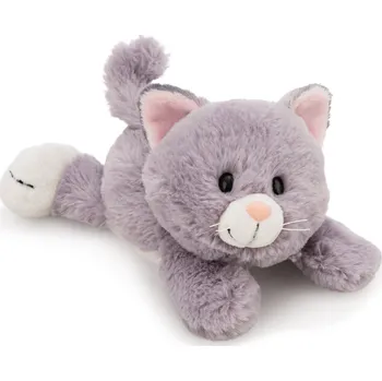 Hračka NICI plyš Kočka šedá 20cm, ležící GREEN