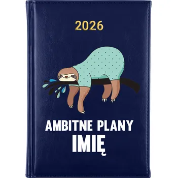 Kalendář Knižní kalendář 2026 A5 modrý