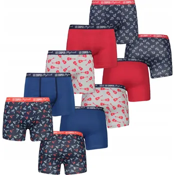 Boxerky Bavlněné boxerky LEE COOPER pánské 5-pack sada vel. L