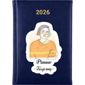 Kalendář Knižní kalendář 2026 A5 modrý