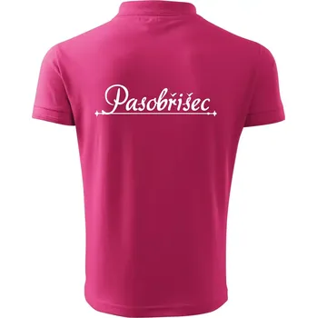 Pánská košile Staročeština - Pasobřišec - požitkář - Polokošile pánská Pique Polo 203 - 4XL ( Purpurová )