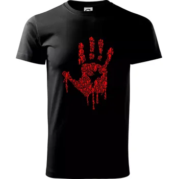 Hand Of Zombies - Triko extra velké (5-8XL) - 5XL ( Černá )