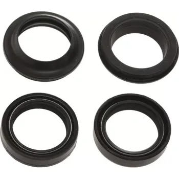 simeringy (37x50x11 mm) + prachovky (37x50/54,8x5,5/14,5 mm) do přední vidlice, Tourmax