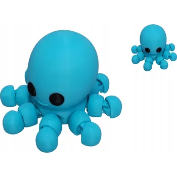 Mini figurka chobotnice - pohyblivá, zvířátko z farmy/zoo