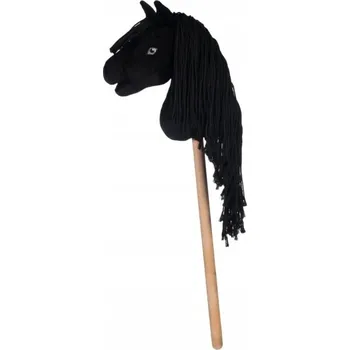 Hobby horsing Koník na tyči HKM Hobby Horse SlimLine kůň na klacku černý