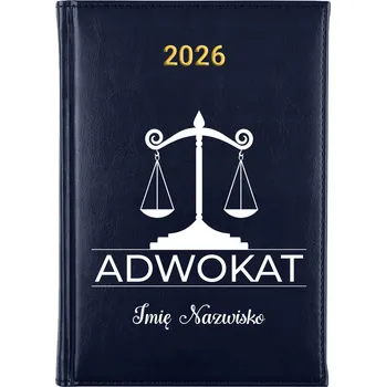 Kalendář Knižkový kalendář 2026 A5 FunnyCase modrý